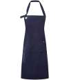 PR137 Premier Calibre Heavy Canvas Pocket Apron Navy colour image